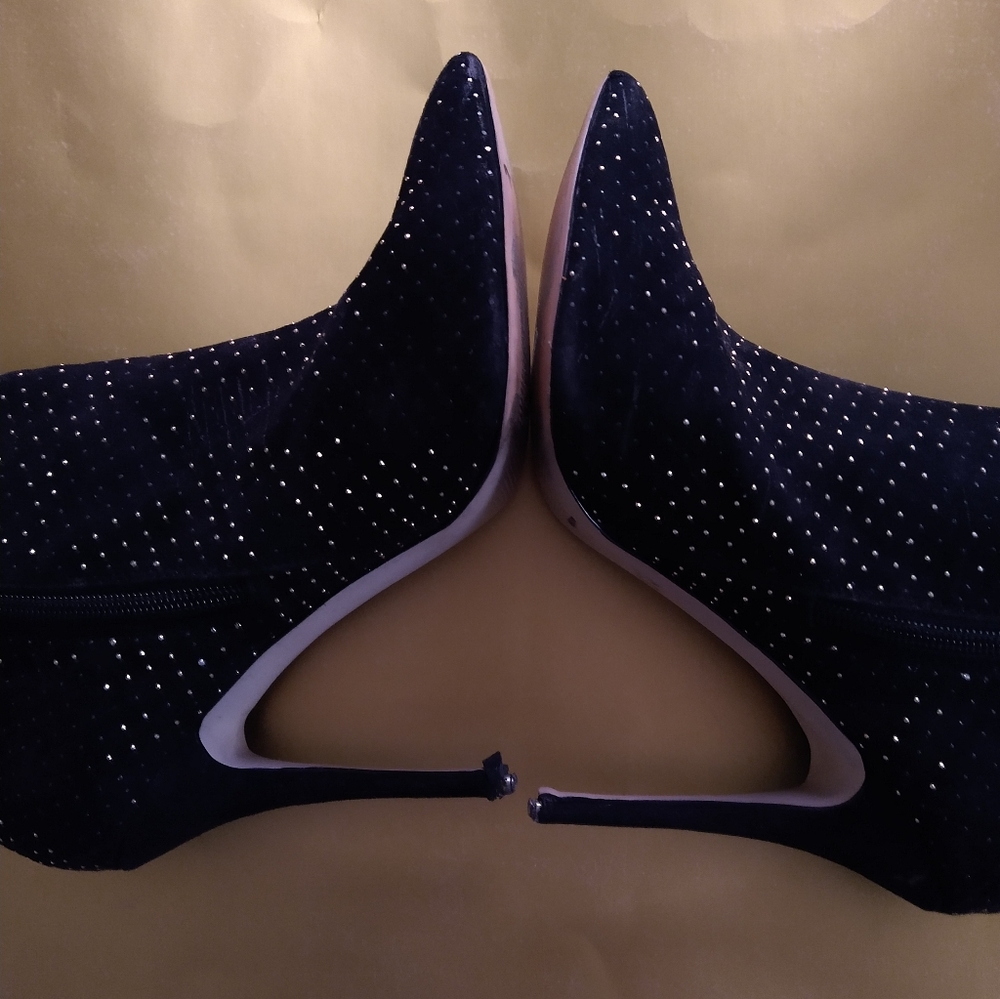 Kurt Geiger CARVELA rhinestone heel boot. Size 10 - Picture 4 of 12